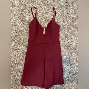 Boutique red jumpsuit
